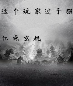 这个玩家过于强大