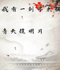 我有一剑不太强
