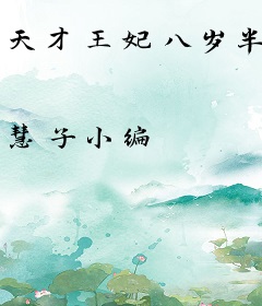 天才王妃八岁半