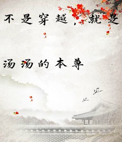 不是穿越，就是在穿越路上