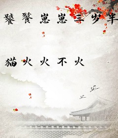 饕餮崽崽三岁半