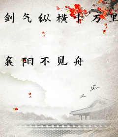 剑气纵横十万里