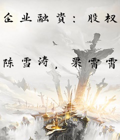企业融资：股权融资×债权融资×IPO上市×并购融资