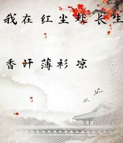 我在红尘赴长生