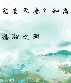 宠妾灭妻？和离后，世子妃转身嫁奸臣！