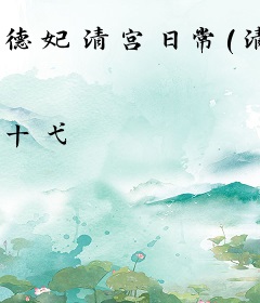 德妃清宫日常（清穿）