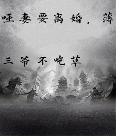 哑妻要离婚，薄先生直接疯了