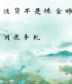 这货不是炼金师