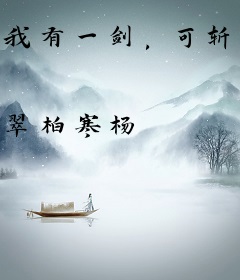 我有一剑，可斩日月