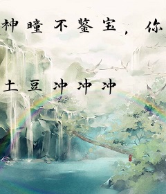 神瞳不鉴宝，你又在乱看什么！