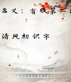 名义：省服第二出手了！