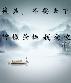 徒弟，不要丢下为师去当勇者啊！