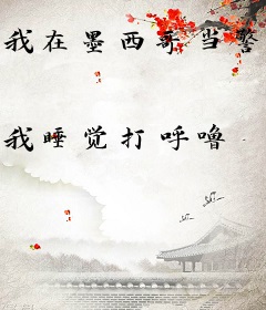 我在墨西哥当警察