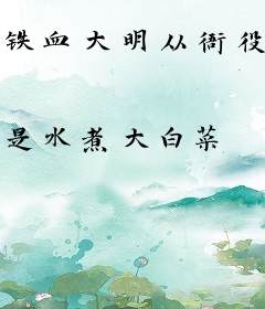 铁血大明从衙役开始