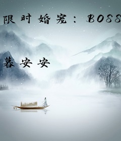 限时婚宠：BOSS大人，不可以