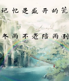 记忆是盛开的荒凉