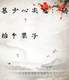 慕少心尖宠：娇妻，偷个婚