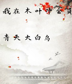 我在木叶冲会员