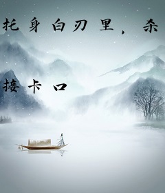 托身白刃里，杀人红尘中