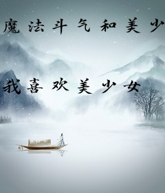 魔法斗气和美少女