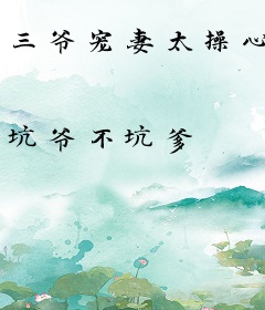 三爷宠妻太操心