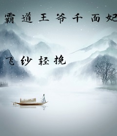 霸道王爷千面妃