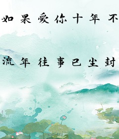 如果爱你十年不算长